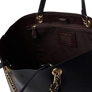 Coach | Bags | Coach Signature Chain Central Tote New With Tags ...
